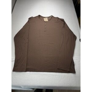 Patagonia Men's Long-Sleeved Daily Henley Molasses Brown Size XL NWT
